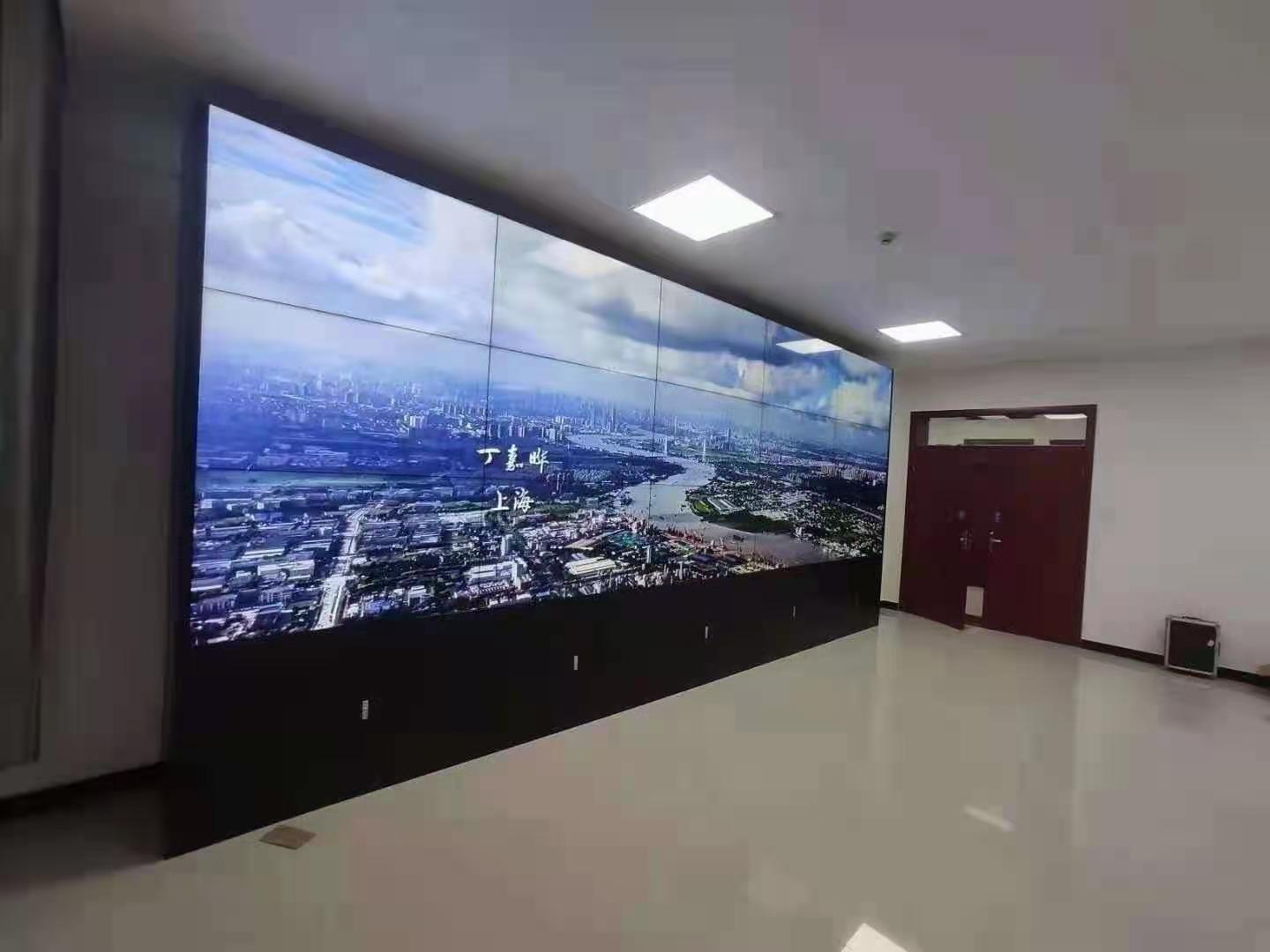 天水拼接屏-55寸京东方液晶拼接屏3X4案例展示